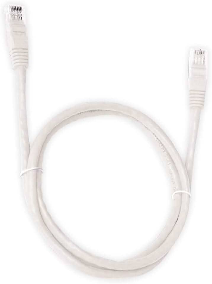 Cabo de Rede Pluscable Cat.6 5M Branco Patch Cord - Pc-Eth6U50Wh