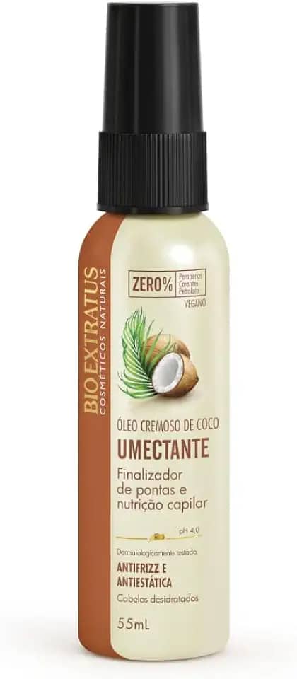 Óleo Cremoso Finalizador De Coco Umectante 55ml Bio Extratus