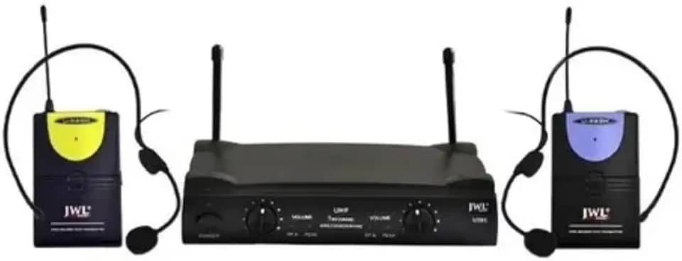 Microfone Sem Fio Duplo Headset U-585 HH JWL
