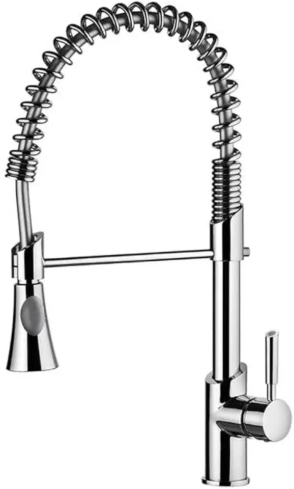 LORENZETTI Monocomando Cozinha Gourmet Compacto com Ducha Especial Lorenkitchen 2266 C76, 7048481, Cromado, 53