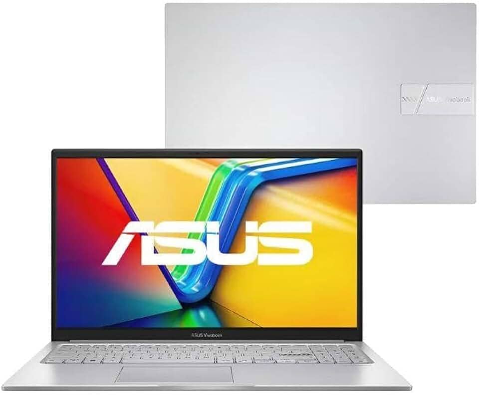 Notebook ASUS Vivobook 15 X1504VA Intel Core i5 1334U 8GB Ram 512GB SSD Windows 11 Tela 15,6" FHD Silver - NJ1740W