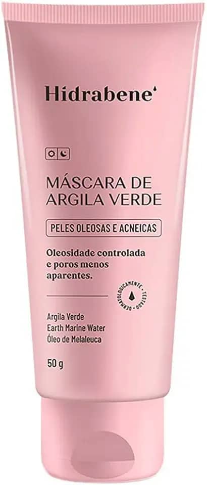 Hidrabene Máscara de Argila Verde 50g