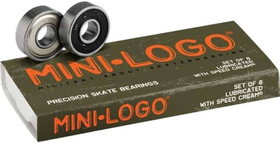 Rolamento De Skate De Precisão Mini Logo