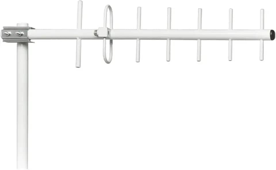 Antena Celular 800Mhz 14Dbi, Aquario, CF-814, Cinza Claro, Pequeno