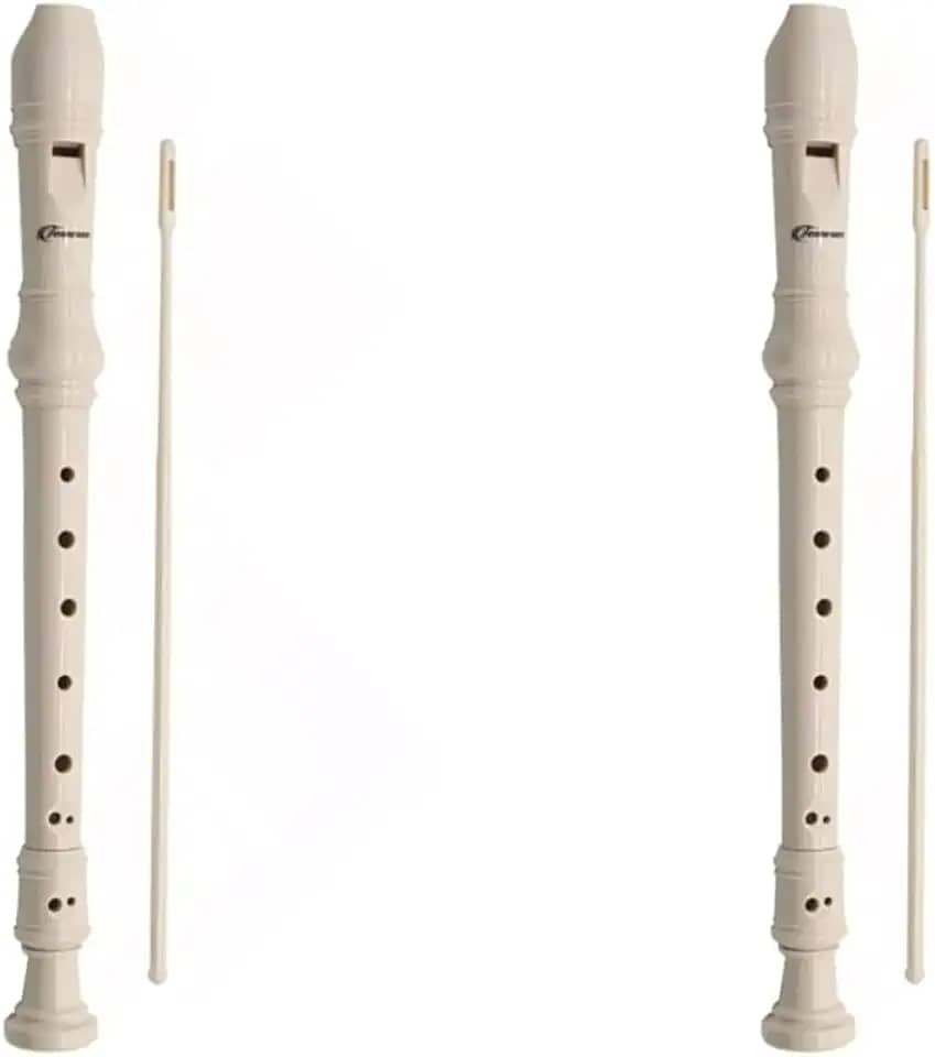 Flauta Doce Barroca Tenessee Liverpool kit com duas