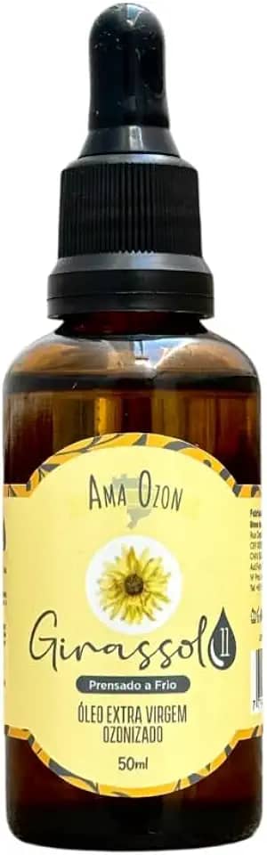 Óleo de Girassol Ozonizado Multifuncional - Hidratação e Bem-Estar da Pele (50ml)