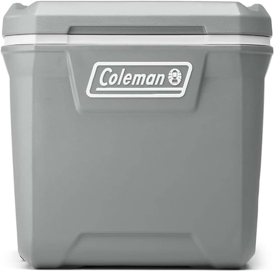 Caixa Térmica com Rodas 65QT 62L Silver Coleman