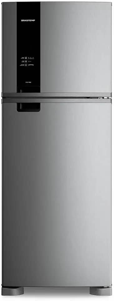 Geladeira Duplex Frost Free 461 Litros A+++ Cor Inox com Tecnologia Turbo Control e Fresh Box - BRM56FK 110v