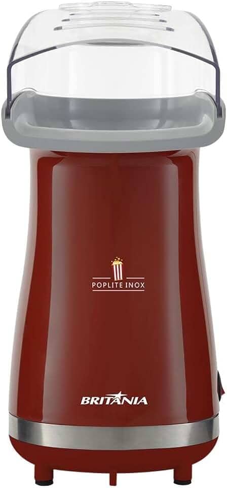 Pipoqueira, Poplite inox Bpi01vi, Vermelho, 127V, Britânia