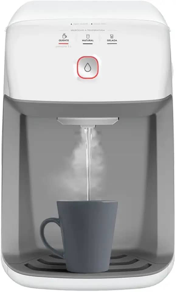Purificador de Água Quente, Natural e Gelada com Compressor Branco(PH41B) 127V