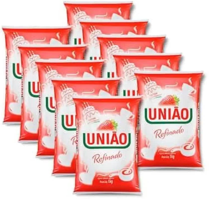 Açúcar Refinado União 10 unidades