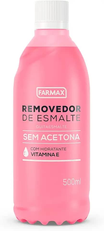 Farmax Removedor Esmalte Sem Acetona 500 Ml