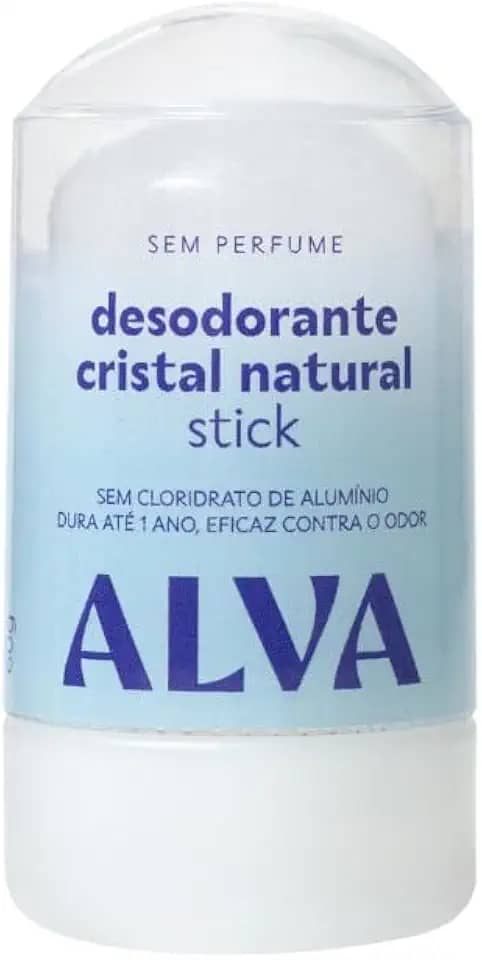Desodorante Cristal Stick Vegano 60g Alva