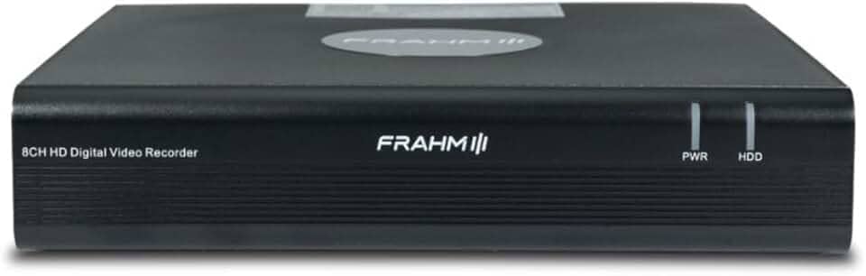 Gravador/Editor Digital de Vídeo DVR 8 canais 2MP 5 Em 1 Detecção Movimento Frahm FGD2008L-35001