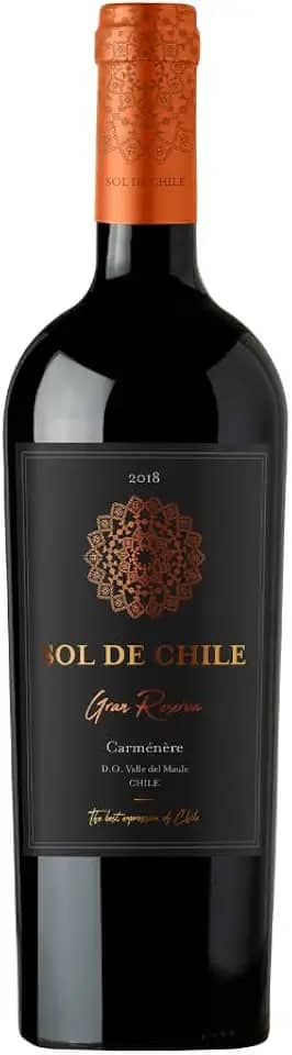 Vinho Tinto Chileno Sol de Chile Gran Reserva Carmenere 750ml
