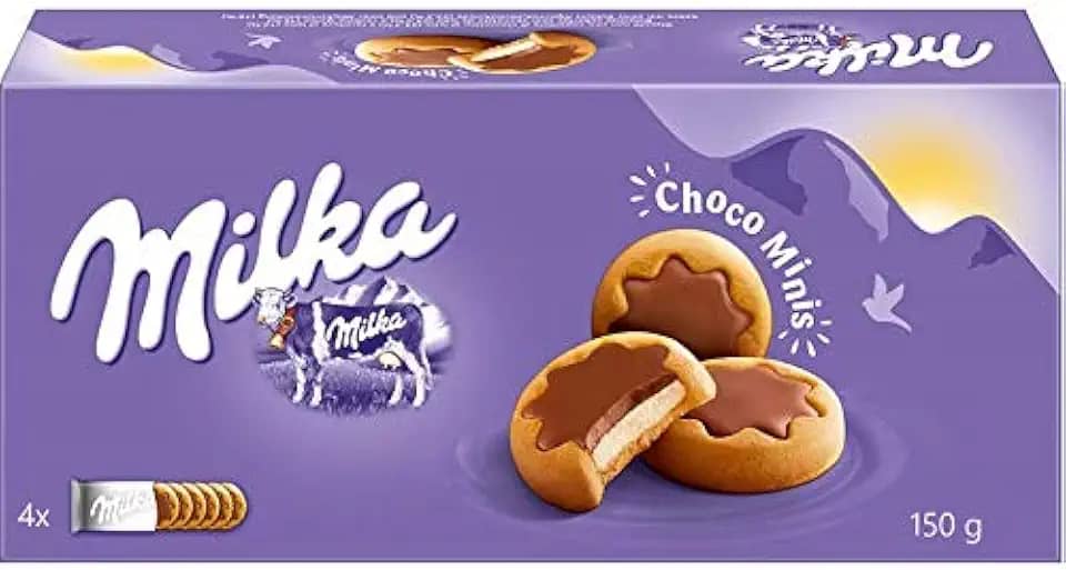 Chocolates Importados da Polônia - Milka Choco Minis - 150g