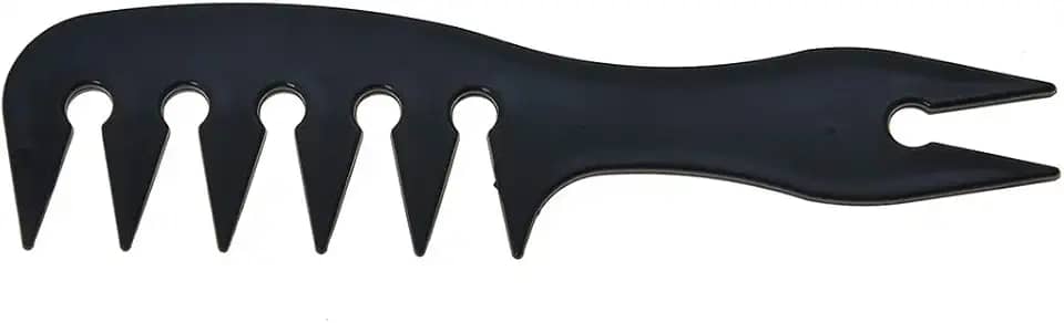 Maschio Pente Para Penteado Quiff Preto