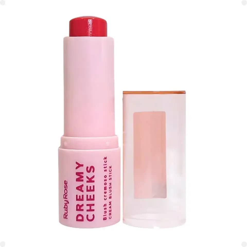 Blush Em Bastão Stick Dreamy Cheeks Ruby Rose Cremoso Facial Acabamento Natural - Vintage Rose