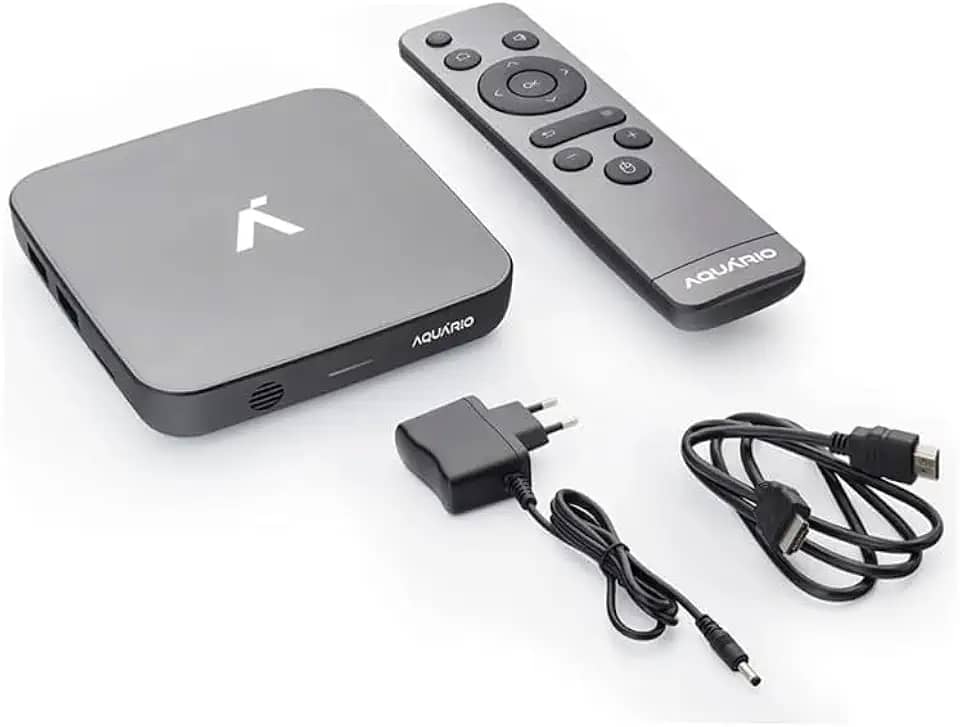 Smart TV Box Aquário Conversor STV-3000 Plus – Android 11, 2GB RAM, 16GB, Wi-Fi Dual Band 2.4/5GHz