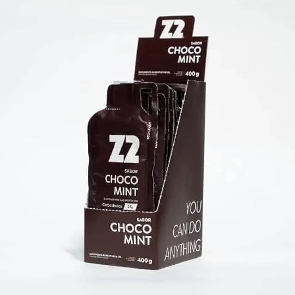 Gel De Carboidrato Sabor Chocomint Caixa Com 10 unidades