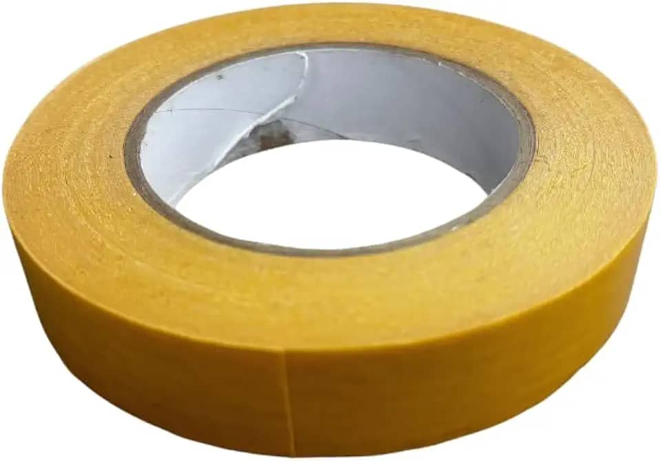 1 rolo Fita Dupla Face Crepada 19x30 Para Fixação de Carpete – 30m – Alta Adesão, Fácil Remoção, Ideal Para Pisos Liso (Granito, Porcelanato, Cimento) (1)