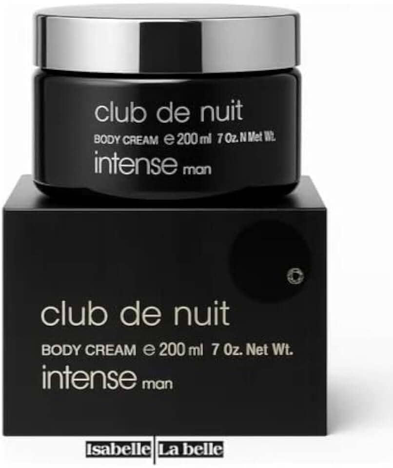Club de Nuit Intense Isabelle La Belle Creme Corporal Masculino 200g Baunilha e Âmbar