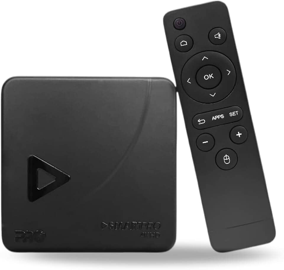 SMARTPRO 4K TV BOX ANDROID VERSAO 10 PROSB-3000/16GB – PROELETRONIC