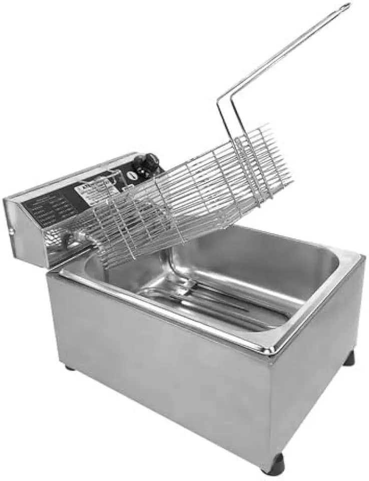 Fritadeira Elétrica Profissional Ipe Cozinhas 5 L Aço Inox