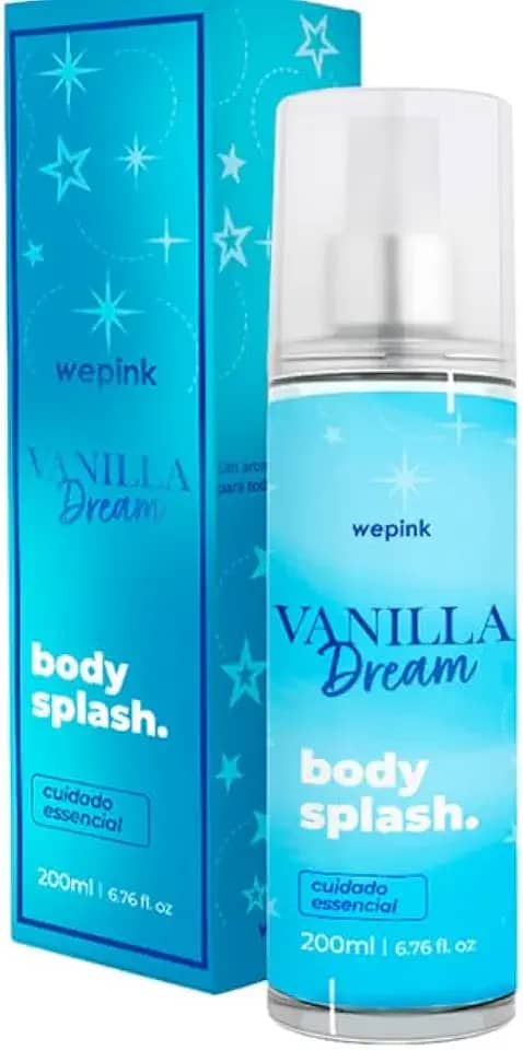 Body Splash Vanilla Dream, Desodorante Colônia 200ml