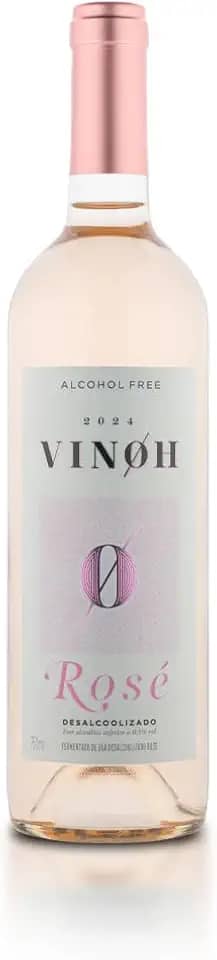 Vinho Rosé sem Álcool 750ml - Vinoh