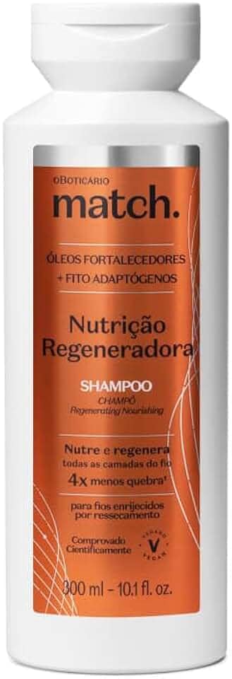 Shampoo Match Nutrição Regeneradora 300ml