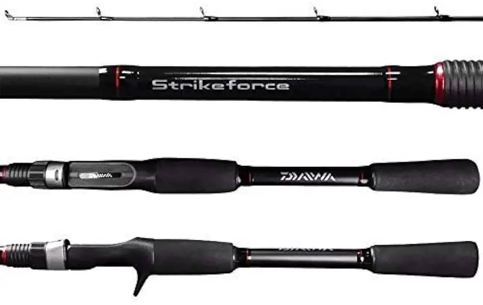 Daiwa Vara de Pesca Carretilha Strikeforce SF602MHRB 1,83m 12-25 Lbs 2 Partes