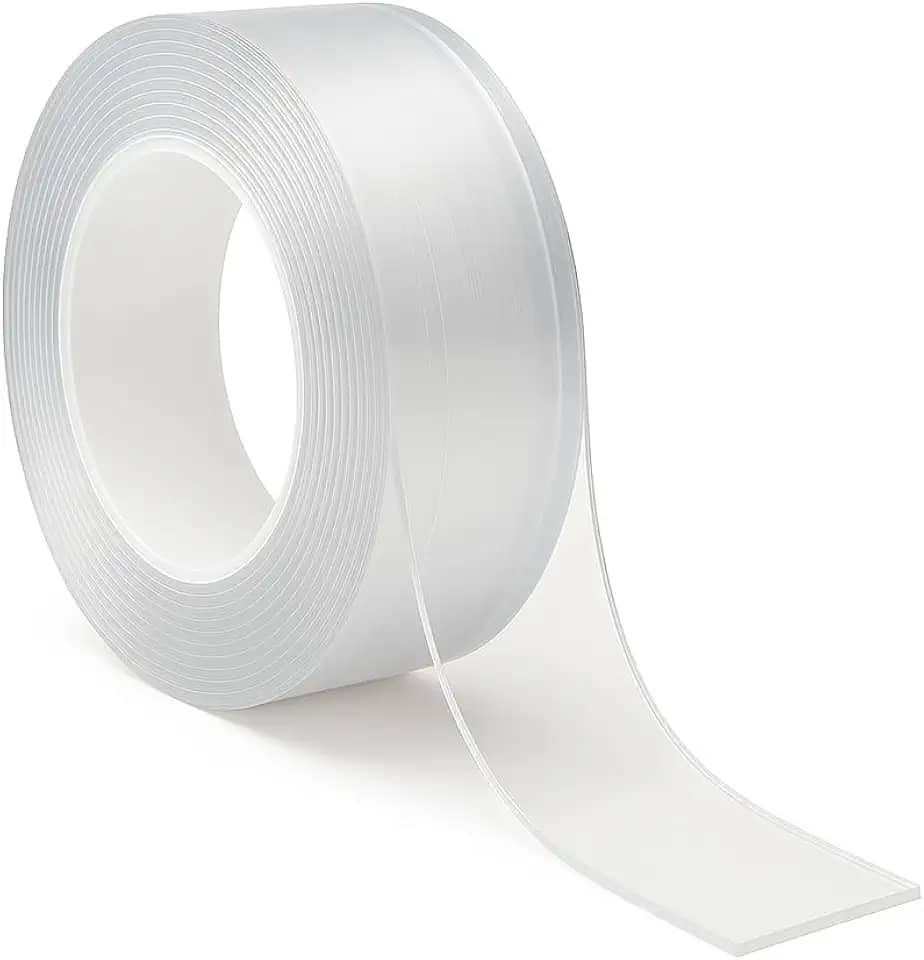 Fita Mágica Nano Adesiva Dupla Face Transparente 3cm x 3m – Super Aderente, Fixação Forte Sem Furos, Não Estraga a Parede, Fácil de Remover
