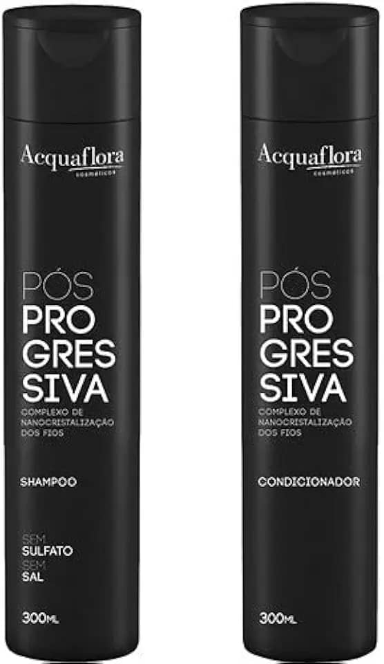 Acquaflora Kit Pós Progressiva Shampoo + Condicionador
