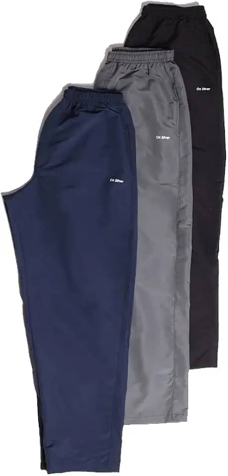 Kit 3 Calça Tactel OX com Bolsos Frente e Costa