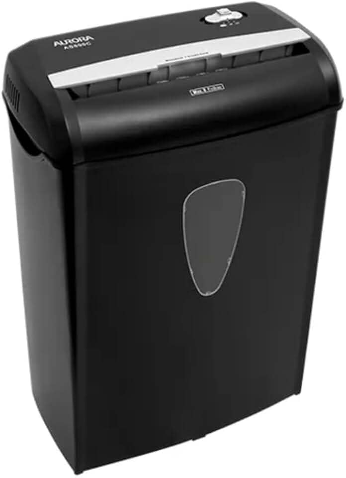 Fragmentadora de Papeis P/8Folhas ou 1cartao 220v, 01 Unidade, Procalc, AS890C-2, Preta