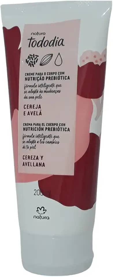 Creme Hidratante Natura Cereja e Avelã Todo Dia Natura 200ml