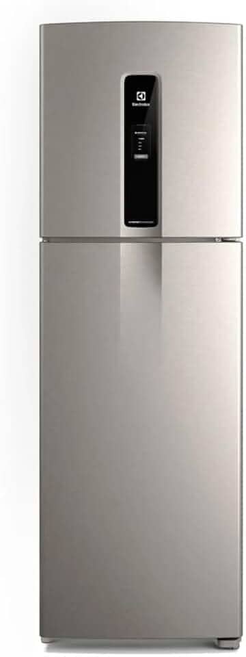 Geladeira Electrolux Frost Free Inverter 410L Efficient com AutoSense Inox Look (IF46S) 127V