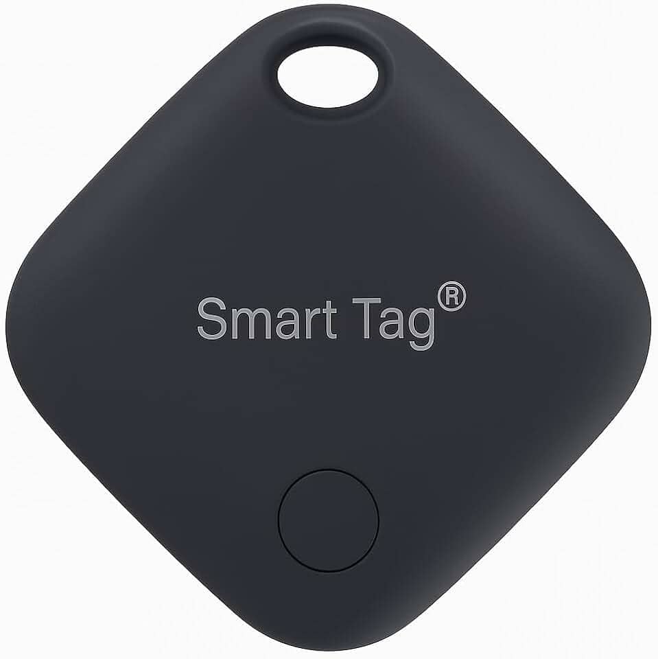 Rastreador Bluetooth GPS Smart Tag – Localizador Global Compatível com App Find My, Alarme Sonoro, Bateria Substituível – Ideal para Pets, Mala, Carro, Moto, Chaves e Idosos