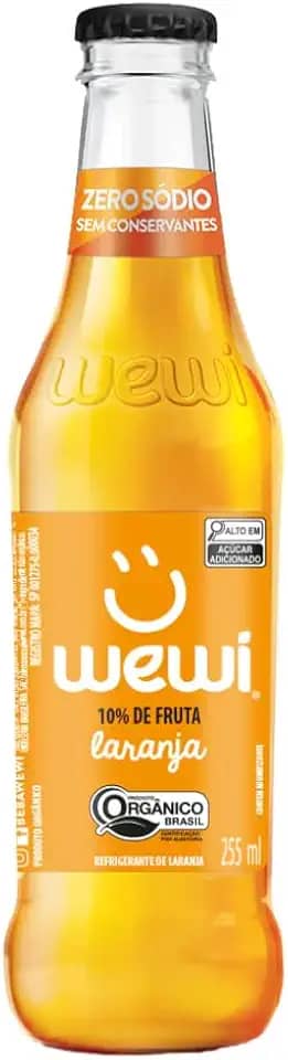 Wewi Laranja Garrafa 255Ml