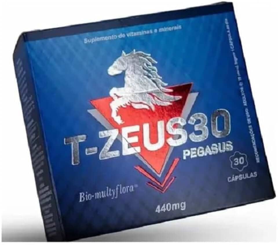 T-zeus 30 Masculino Suplemento Multivitamínico 30 Cápsulas