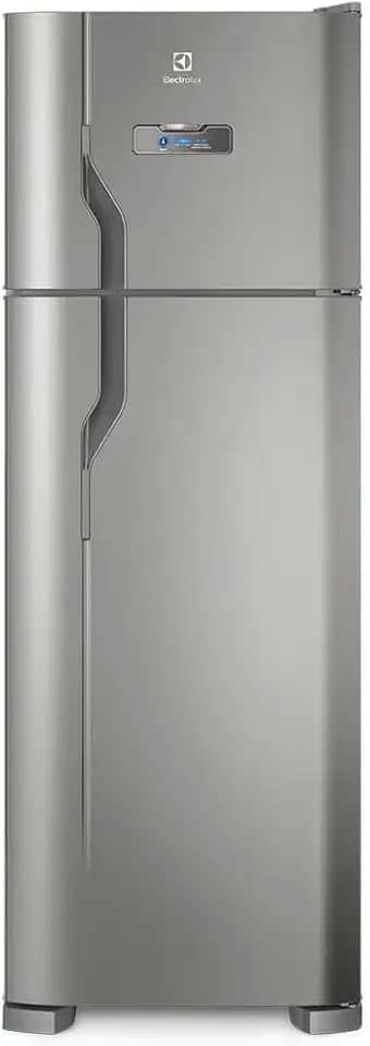 Geladeira/Refrigerador Frost Free cor Inox 310L Bivolt 110/220v