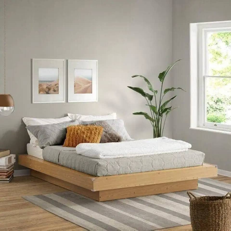 Cama Casal/Queen Tarumã MadeiraMadeira Carvalho