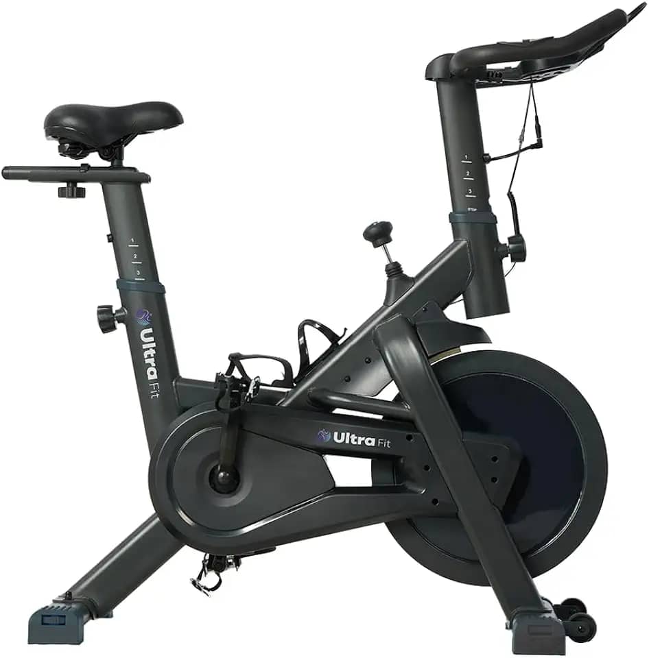 Bicicleta Ergométrica Para Spinning Mecanica 8kg Ultra Fit