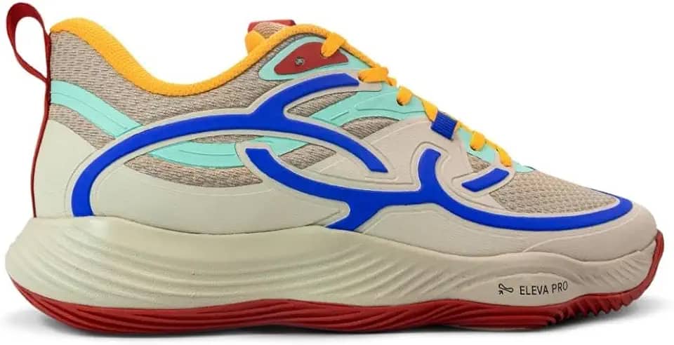 Tênis Olympikus QU4DRA BR1 Unissex - Bege/Azul