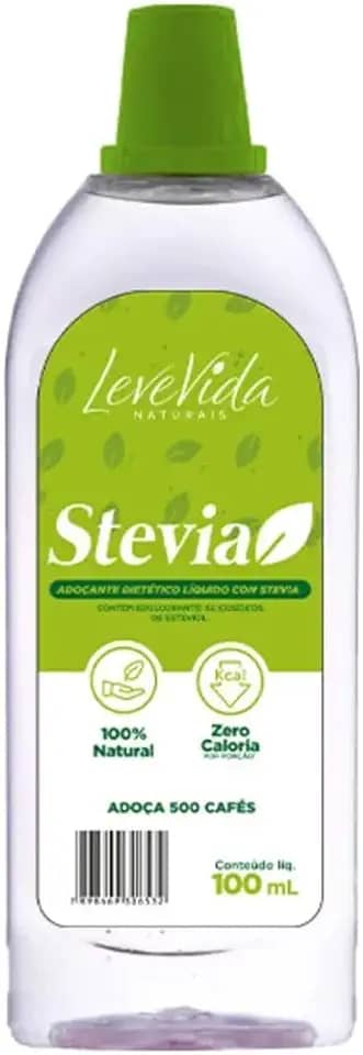 Adoçante Stévia 100% Natural Absolut Leve Vida 100ml