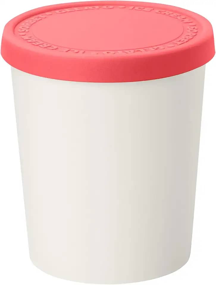 Tovolo Tubo de sorvete com, fácil de empilhar, doce - Framboesa