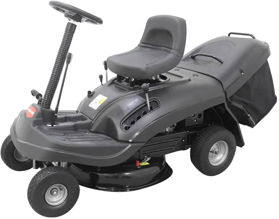 Nagano Cortador de Grama a Gasolina Partida Elétrica 196cc com Coletor 610mm 5 Alturas de Corte