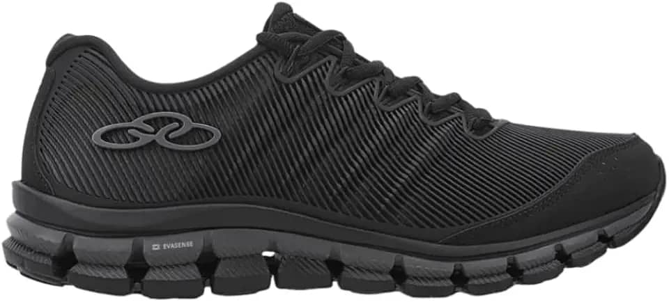 Tênis Olympikus Dynamic Preto e Cinza Escuro