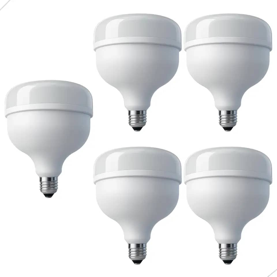 Lâmpada Bulbo Led 50w 6500k Econômica Forte com Iluminação Potente Cor Branco Frio Soquete E27 Bivolt 127v 220v (5)